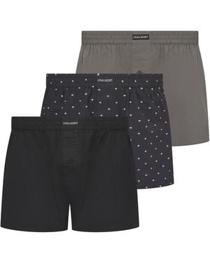 Lyle & Scott Woven Tailored Boxers - Grey