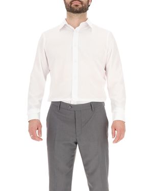 Scotch & Soda Long-Sleeve Oxford Shirt - Grey