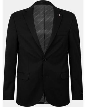 Twisted Tailor Ellroy Slim Fit Jacket - Black