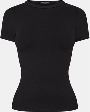 Naked Wardrobe Crewneck Top - Black