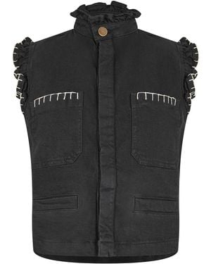 seventy + mochi Pablo Waistcoat - Black