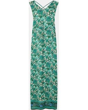 Vero Moda Anna Tie Maxi Dress - Green