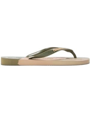 Havaianas Top Logomania Colours Ii Flip Flops - Green