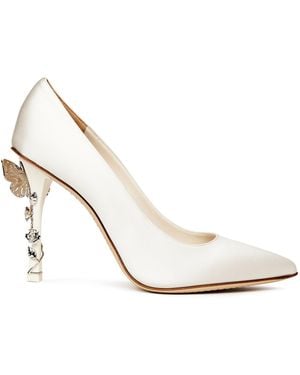 Sophia Webster Blossom Court Shoes - White