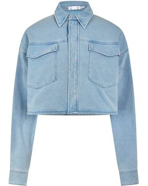 GOOD AMERICAN Denim Jacket - Blue
