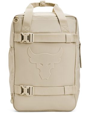 Under Armour Ua Project Rock Box Df Bp Backpack Adults - Natural