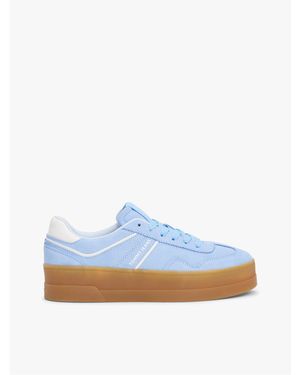 Tommy Hilfiger The Greenwich Flatform Suede - Blue