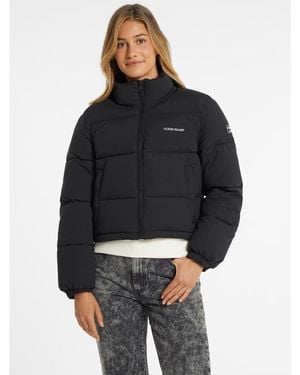 Guess Cropped Puffer Ld51 - Black