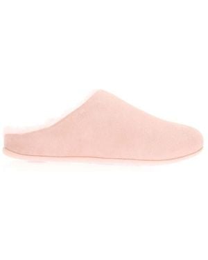 Fitflop Chrissie Shearling Slippers - Pink