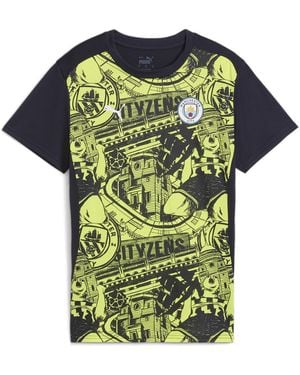 PUMA Manchester City Fc Pre Match Shirt 2024 2025 - Green