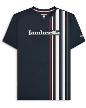 Lambretta Ringer Tee - Blue