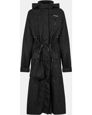 Off-White c/o Virgil Abloh Oversized Insulated Short Puffer Jacket - Black