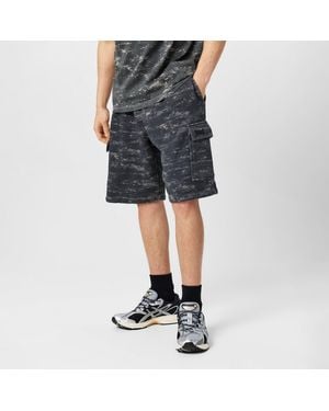 Everlast Camo Cargo Shorts - Black