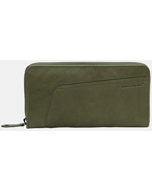 Aunts and Uncles Zip Around Purse - Green