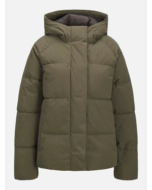 JJXX Global Short Puffer Jacket - Green