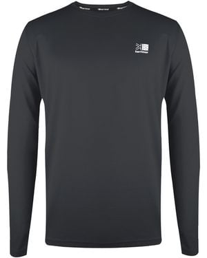 Karrimor Long Sleeve Run T Shirt - Black