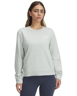 Under Armour Rival Terry Crew Sweatshirt - Grey