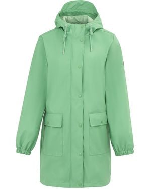 Gelert Coast Reversible Long Sleeve Waterproof Jacket - Green