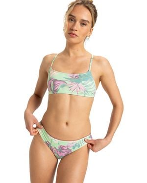 Roxy Sun Check Bikini Bottoms - Multicolour