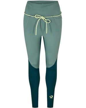 Red Run Skyline Perky Leggings - Green