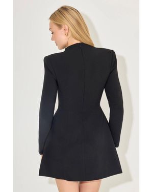 Odd Muse Mini Dress - Blue