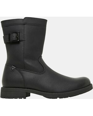 Deakins Deaks Chad Biker Boots - Black