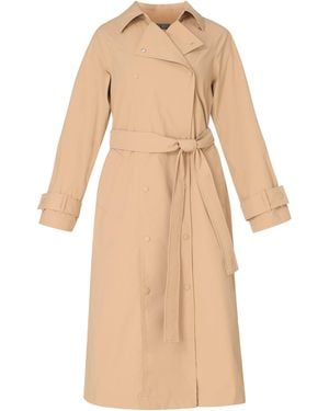 Sweaty Betty Sb Trench Coat Ld54 - Natural
