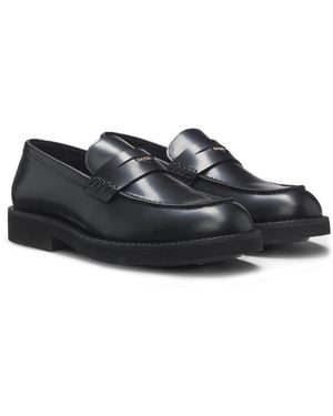 BOSS Eleri Mocc Sophisticated Loafers - Black