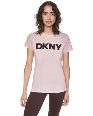 DKNY Xploded Logo T Ld64 - Pink