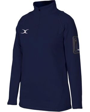 Gilbert Quarter Zip Fleece - Blue