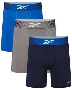Reebok 3 Pack Trunks Waite - Blue