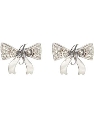 Agent Provocateur Brietta Stud Earrings - White