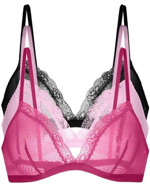 DORINA Misha Bralette 3 Pack - Pink