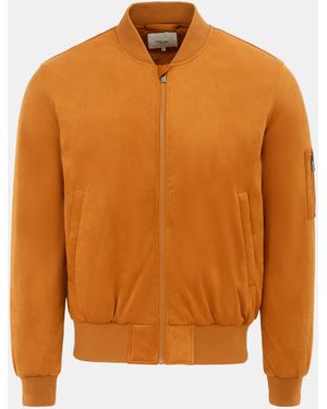 Firetrap Suede Jacket - Orange