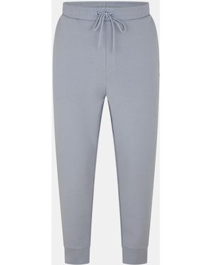 BOSS Hadiko Joggers With Drawstring Waistband - Grey