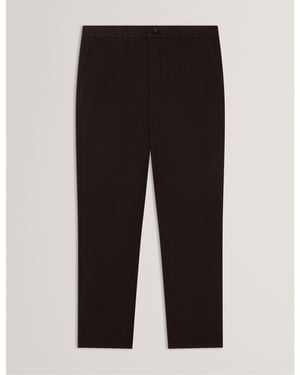 Ted Baker Slim Fit Chinos - Black