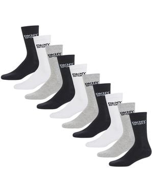 DKNY 10 Pack Sports Socks Radde - Metallic