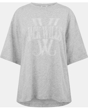 Jack Wills Jw Laundered Regular Fit T-Shirt - Grey