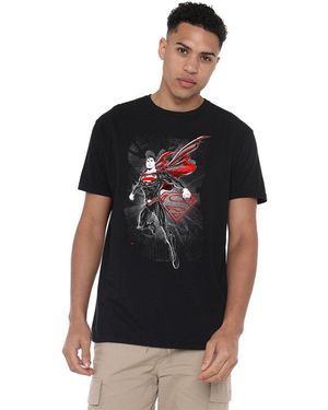 Dc Comics Superman Of Steel T-Shirt - Black