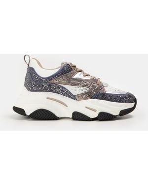 Steve Madden Privy Chunky Trainers - White