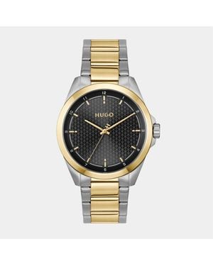 HUGO Gents #Seam Bracelet Watch - Metallic