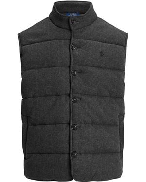 Polo Ralph Lauren Dogtooth Gilet - Black