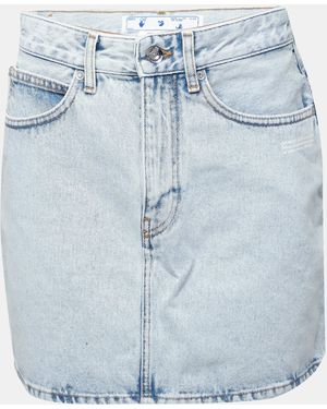 Off-White c/o Virgil Abloh Off Off Corp Mini Sk - Blue