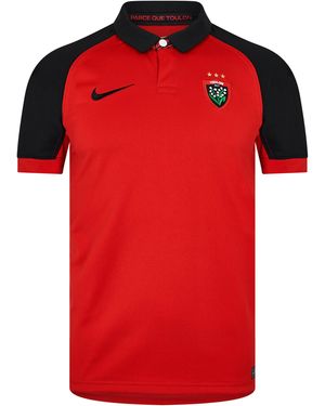 Nike Rc Toulon Home Rugby Shirt 2023 2024 Adults - Red