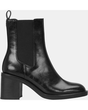 HUGO Ankle Heeled Boots - Black