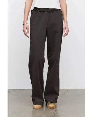 Velvet By Graham & Spencer Precision Cut Tailored Trousers - Grey
