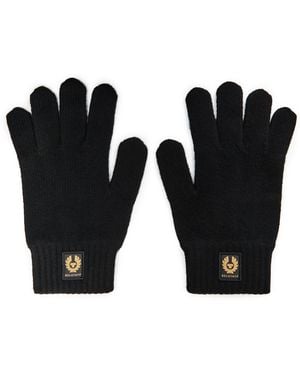 Belstaff Fleece Gloves - Black