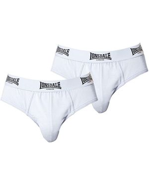 Lonsdale London 2Pk Brief - Blue