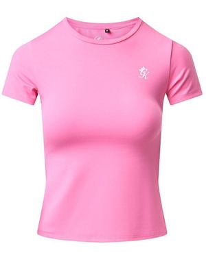 Gym King 365 Cap Sleeve Tee - Pink