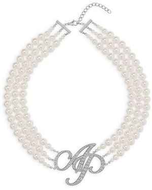 Agent Provocateur Britt Pearl Necklace - Metallic